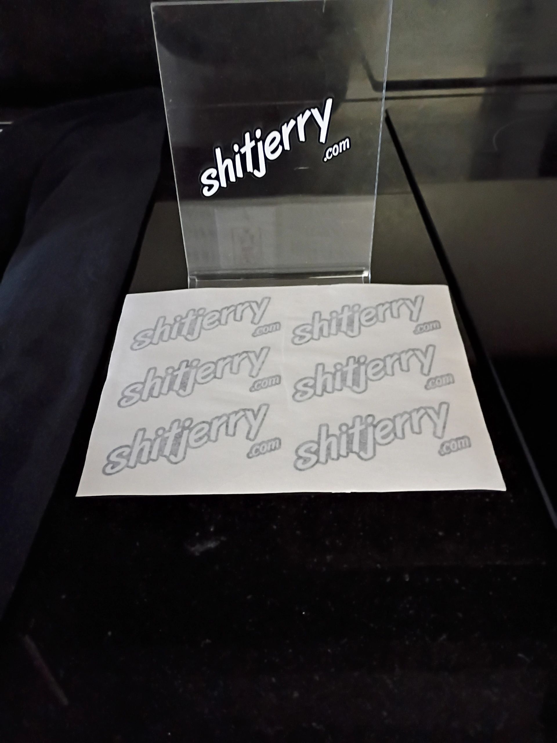 Black Decals Sheet